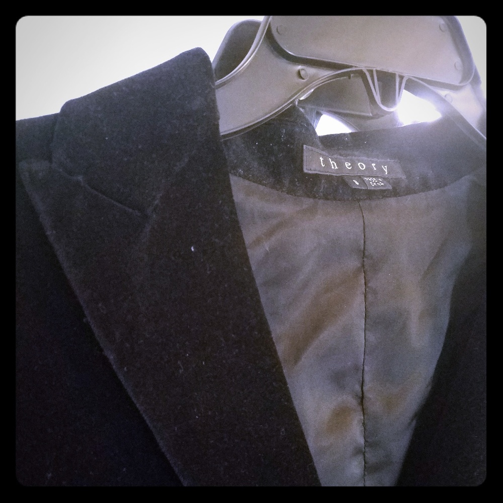 Velvet blazer